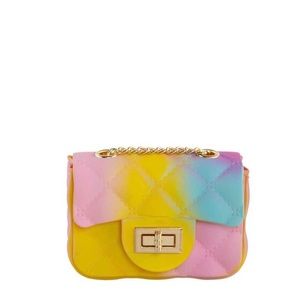Tye dye multicolor mini jelly bag